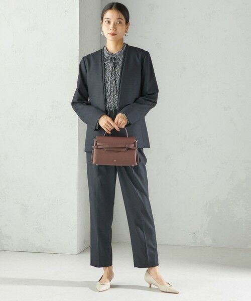 SHIPS / シップス スラックス・ドレスパンツ | 〈手洗い可能〉DELEGANT テーパード パンツ（セットアップ対応） | 詳細25