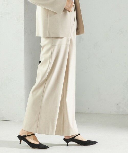 SHIPS / シップス その他パンツ | 〈手洗い可能〉DELEGANT  ストレート パンツ（セットアップ対応） | 詳細5