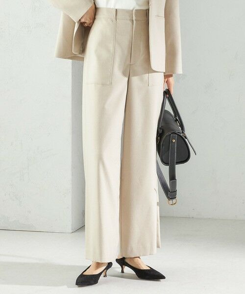 SHIPS / シップス その他パンツ | 〈手洗い可能〉DELEGANT  ストレート パンツ（セットアップ対応） | 詳細6