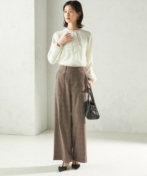 SHIPS / シップス その他パンツ | 〈手洗い可能〉DELEGANT  ストレート パンツ（セットアップ対応） | 詳細23