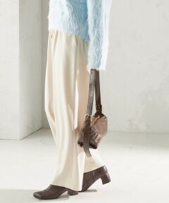 SHIPS / シップス その他パンツ | 〈UVカット/防シワ加工〉梳毛調 ストレッチ ドロスト パンツ