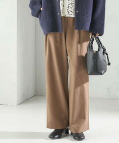 SHIPS / シップス その他パンツ | 〈UVカット/防シワ加工〉梳毛調 ストレッチ ドロスト パンツ