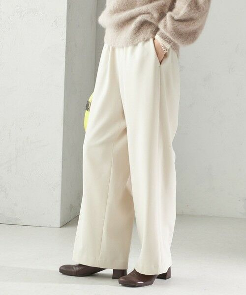 SHIPS / シップス その他パンツ | 〈UVカット/防シワ加工〉梳毛調 ストレッチ ドロスト パンツ | 詳細11