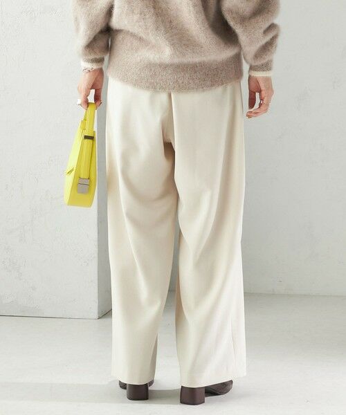 SHIPS / シップス その他パンツ | 〈UVカット/防シワ加工〉梳毛調 ストレッチ ドロスト パンツ | 詳細12