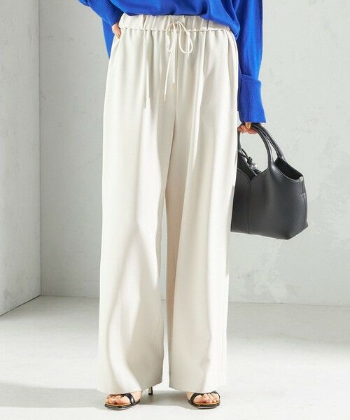 SHIPS / シップス その他パンツ | 〈UVカット/防シワ加工〉梳毛調 ストレッチ ドロスト パンツ | 詳細15