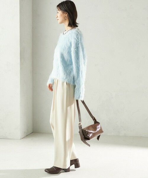 SHIPS / シップス その他パンツ | 〈UVカット/防シワ加工〉梳毛調 ストレッチ ドロスト パンツ | 詳細21