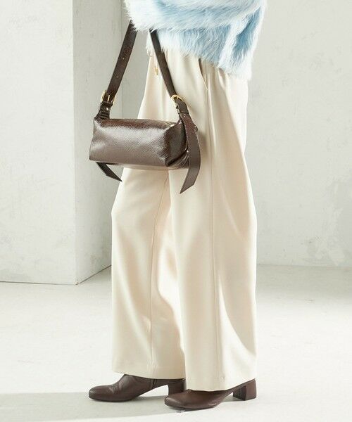 SHIPS / シップス その他パンツ | 〈UVカット/防シワ加工〉梳毛調 ストレッチ ドロスト パンツ | 詳細24