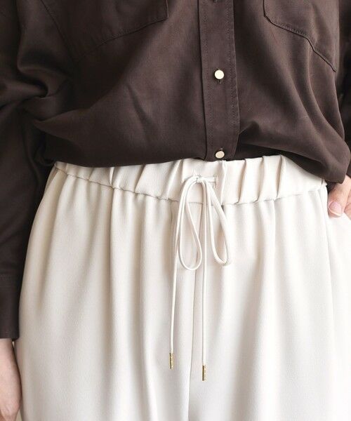 SHIPS / シップス その他パンツ | 〈UVカット/防シワ加工〉梳毛調 ストレッチ ドロスト パンツ | 詳細7