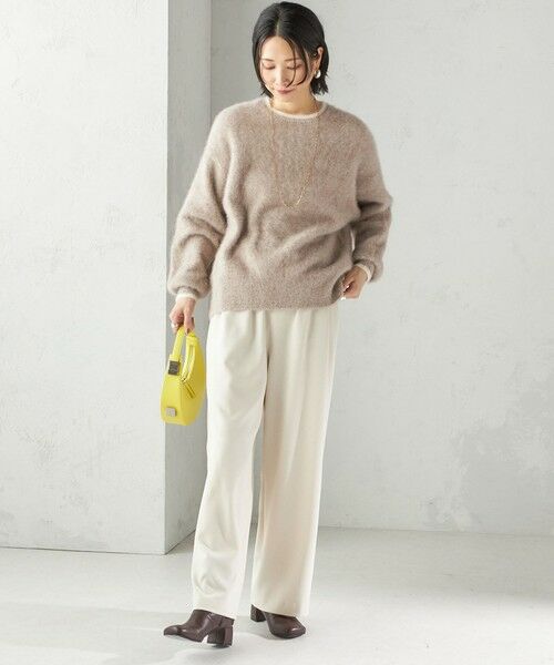 SHIPS / シップス その他パンツ | 〈UVカット/防シワ加工〉梳毛調 ストレッチ ドロスト パンツ | 詳細8