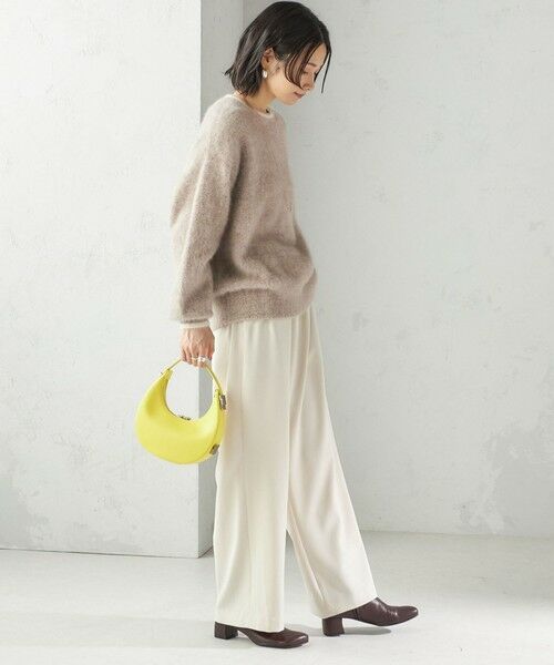 SHIPS / シップス その他パンツ | 〈UVカット/防シワ加工〉梳毛調 ストレッチ ドロスト パンツ | 詳細9