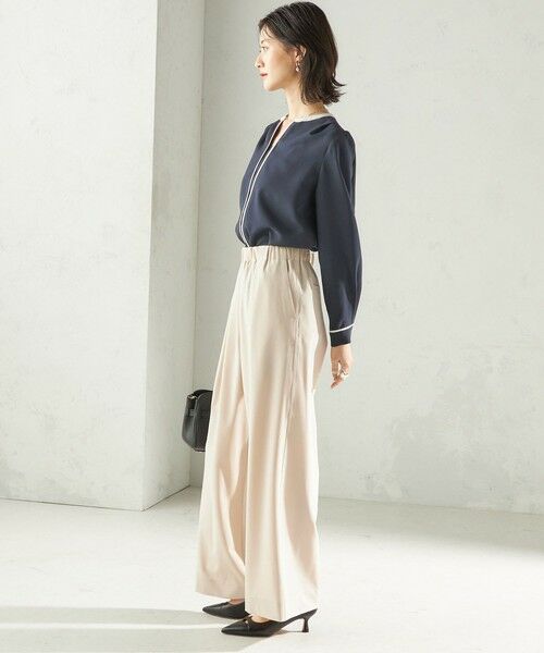 SHIPS / シップス その他パンツ | 〈洗濯機可能〉ストレッチ ツイル イージー タック パンツ | 詳細14