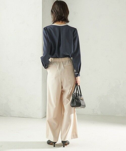 SHIPS / シップス その他パンツ | 〈洗濯機可能〉ストレッチ ツイル イージー タック パンツ | 詳細15