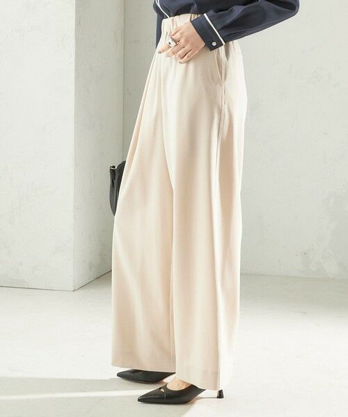 SHIPS / シップス その他パンツ | 〈洗濯機可能〉ストレッチ ツイル イージー タック パンツ | 詳細17