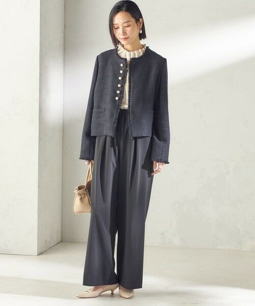 SHIPS / シップス その他パンツ | 〈洗濯機可能〉ストレッチ ツイル イージー タック パンツ | 詳細20