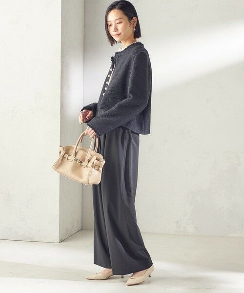 SHIPS / シップス その他パンツ | 〈洗濯機可能〉ストレッチ ツイル イージー タック パンツ | 詳細21