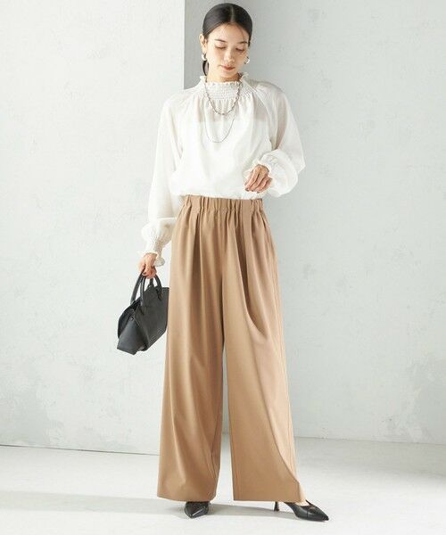 SHIPS / シップス その他パンツ | 〈洗濯機可能〉ストレッチ ツイル イージー タック パンツ | 詳細27