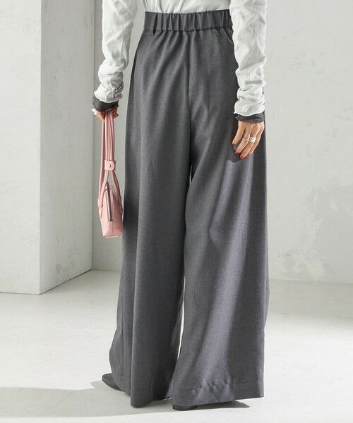 SHIPS / シップス スラックス・ドレスパンツ | 〈手洗い可能〉ソフィー ツイル ストレッチ ポケット デザイン パンツ | 詳細10