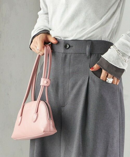 SHIPS / シップス スラックス・ドレスパンツ | 〈手洗い可能〉ソフィー ツイル ストレッチ ポケット デザイン パンツ | 詳細12