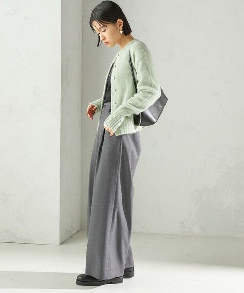 SHIPS / シップス スラックス・ドレスパンツ | 〈手洗い可能〉ソフィー ツイル ストレッチ ポケット デザイン パンツ | 詳細2