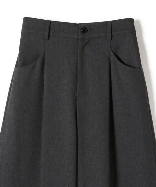 SHIPS / シップス スラックス・ドレスパンツ | 〈手洗い可能〉ソフィー ツイル ストレッチ ポケット デザイン パンツ | 詳細30