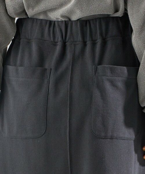 SHIPS / シップス ロング・マキシ丈スカート | ミニ 裏毛 ポケット セミ フレア スカート | 詳細13