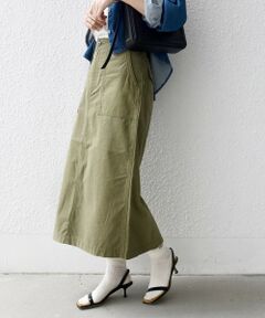 SHIPS / シップス ミニ・ひざ丈スカート | 【WEB限定】〈洗濯機可能〉ベイカー フレア スカート