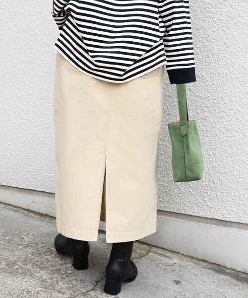 SHIPS / シップス ミニ・ひざ丈スカート | 【WEB限定】〈洗濯機可能〉ベイカー フレア スカート | 詳細7