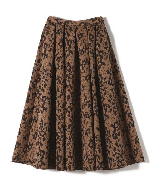 SHIPS / シップス ロング・マキシ丈スカート | 〈手洗い可能〉タフタ タック フレア スカート | 詳細23