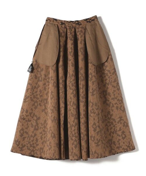 SHIPS / シップス ロング・マキシ丈スカート | 〈手洗い可能〉タフタ タック フレア スカート | 詳細25