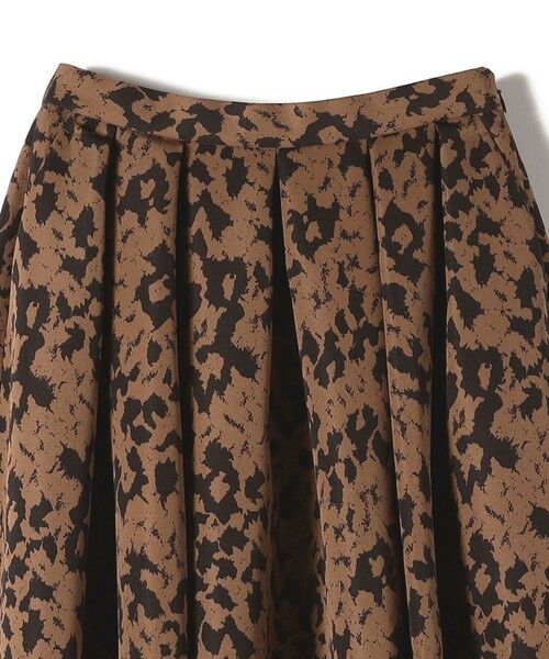 SHIPS / シップス ロング・マキシ丈スカート | 〈手洗い可能〉タフタ タック フレア スカート | 詳細27