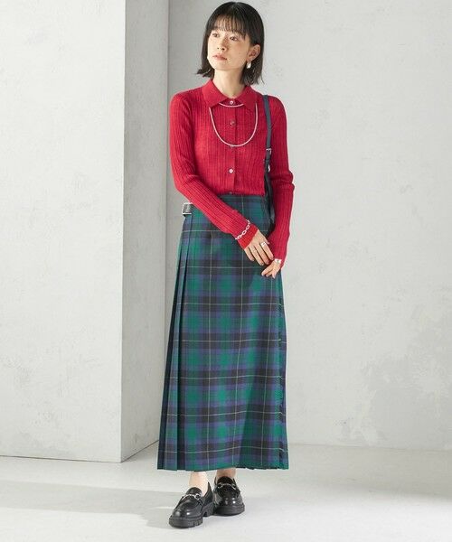 SHIPS / シップス ロング・マキシ丈スカート | 【SHIPS別注】O’NEIL OF DUBLIN: 50th ANNIV チェック キルトスカート | 詳細1