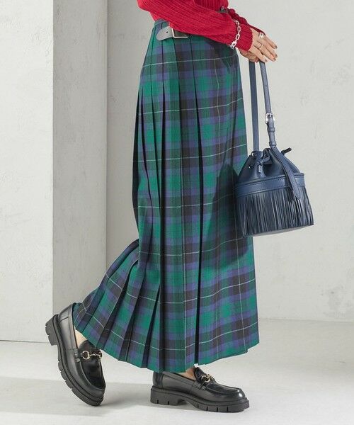 SHIPS / シップス ロング・マキシ丈スカート | 【SHIPS別注】O’NEIL OF DUBLIN: 50th ANNIV チェック キルトスカート | 詳細10