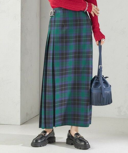 SHIPS / シップス ロング・マキシ丈スカート | 【SHIPS別注】O’NEIL OF DUBLIN: 50th ANNIV チェック キルトスカート | 詳細11