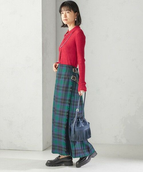 SHIPS / シップス ロング・マキシ丈スカート | 【SHIPS別注】O’NEIL OF DUBLIN: 50th ANNIV チェック キルトスカート | 詳細3