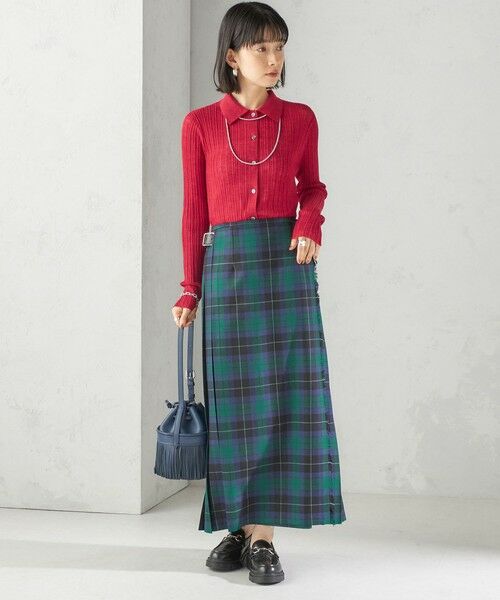 SHIPS / シップス ロング・マキシ丈スカート | 【SHIPS別注】O’NEIL OF DUBLIN: 50th ANNIV チェック キルトスカート | 詳細7