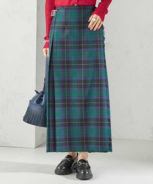 SHIPS / シップス ロング・マキシ丈スカート | 【SHIPS別注】O’NEIL OF DUBLIN: 50th ANNIV チェック キルトスカート | 詳細8