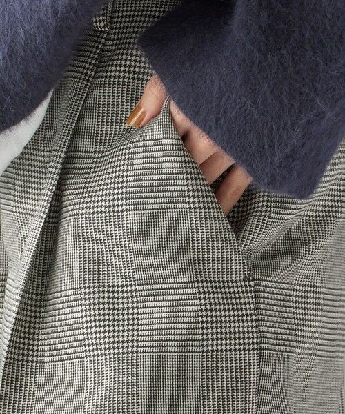 SHIPS / シップス ショート・ハーフ・半端丈パンツ | 〈手洗い可能〉ウォッシャブル ウール チェック ハーフ パンツ | 詳細11