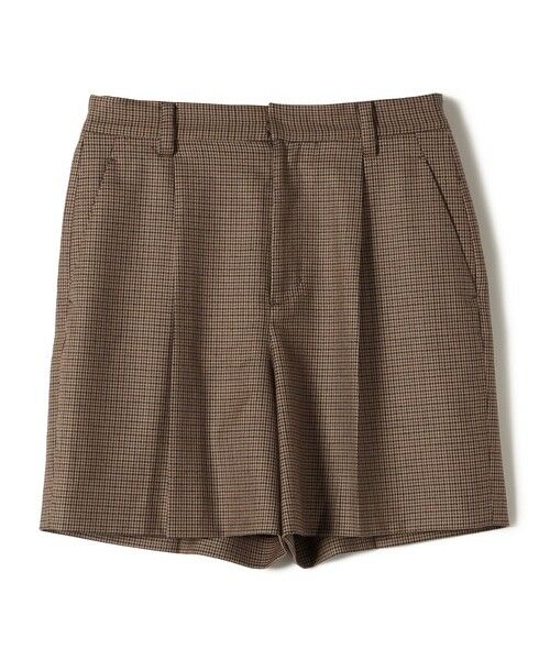 SHIPS / シップス ショート・ハーフ・半端丈パンツ | 〈手洗い可能〉ウォッシャブル ウール チェック ハーフ パンツ | 詳細25