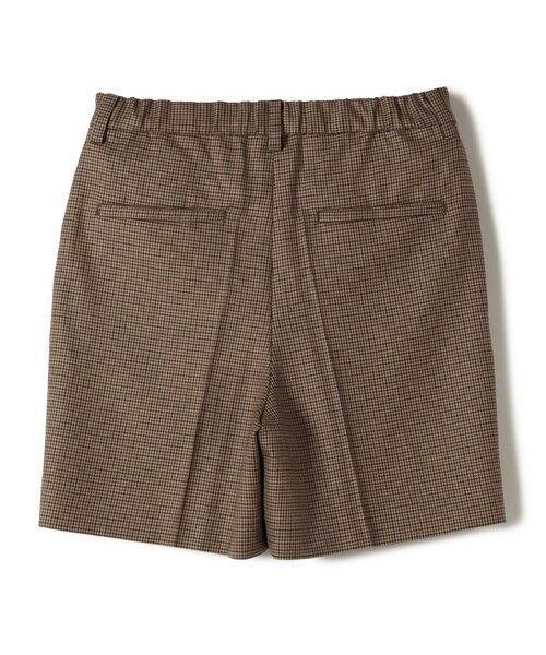 SHIPS / シップス ショート・ハーフ・半端丈パンツ | 〈手洗い可能〉ウォッシャブル ウール チェック ハーフ パンツ | 詳細26