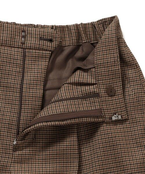SHIPS / シップス ショート・ハーフ・半端丈パンツ | 〈手洗い可能〉ウォッシャブル ウール チェック ハーフ パンツ | 詳細28