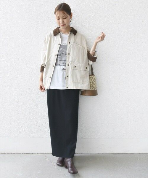 SHIPS / シップス その他アウター | 〈洗濯機可能〉テント シルエット ワーク ジャケット | 詳細1