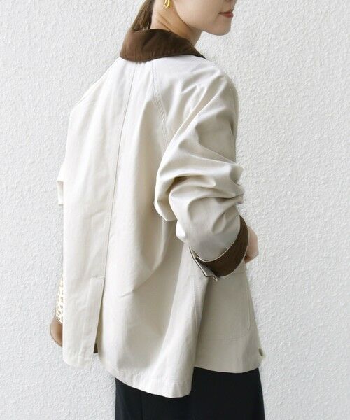 SHIPS / シップス その他アウター | 〈洗濯機可能〉テント シルエット ワーク ジャケット | 詳細7