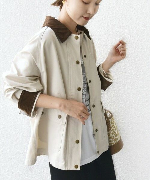 SHIPS / シップス その他アウター | 〈洗濯機可能〉テント シルエット ワーク ジャケット | 詳細8