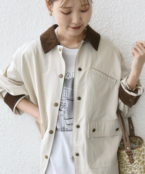 SHIPS / シップス その他アウター | 〈洗濯機可能〉テント シルエット ワーク ジャケット | 詳細9