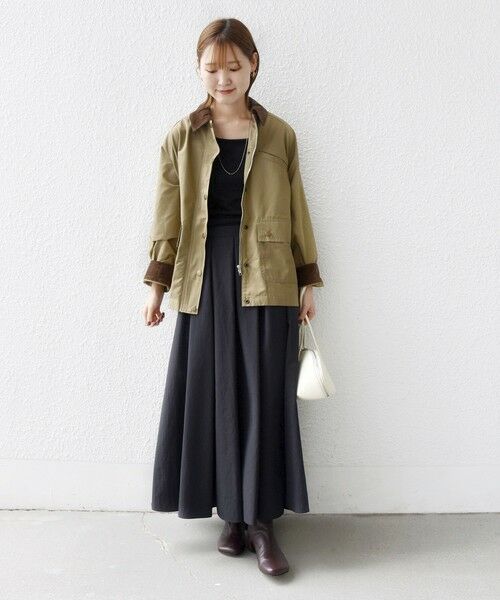 SHIPS / シップス その他アウター | 〈洗濯機可能〉テント シルエット ワーク ジャケット | 詳細12