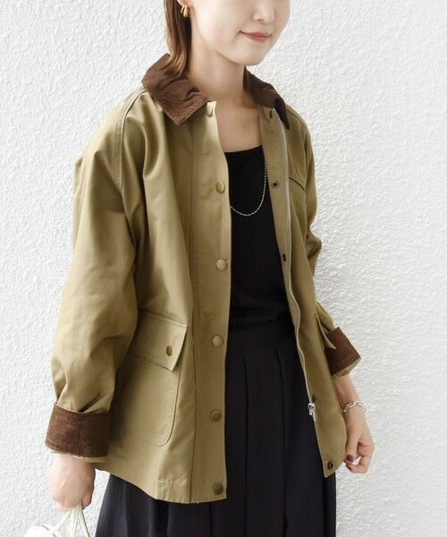 SHIPS / シップス その他アウター | 〈洗濯機可能〉テント シルエット ワーク ジャケット | 詳細13