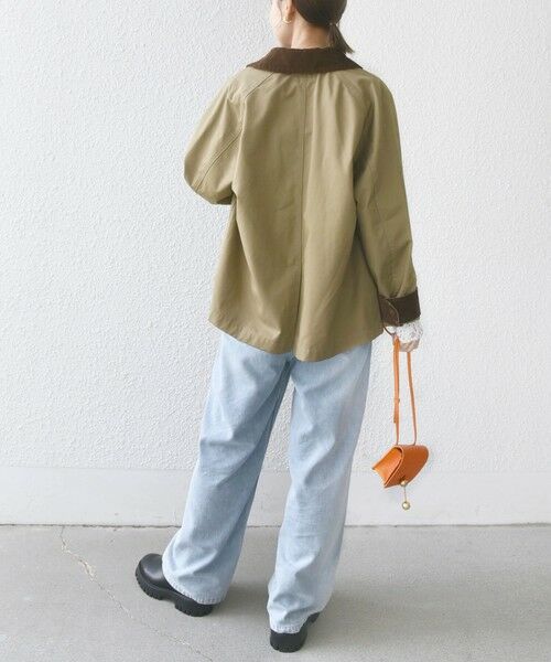 SHIPS / シップス その他アウター | 〈洗濯機可能〉テント シルエット ワーク ジャケット | 詳細17