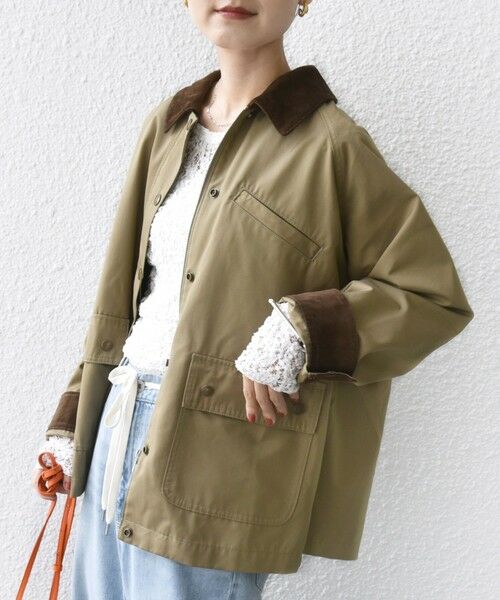 SHIPS / シップス その他アウター | 〈洗濯機可能〉テント シルエット ワーク ジャケット | 詳細21