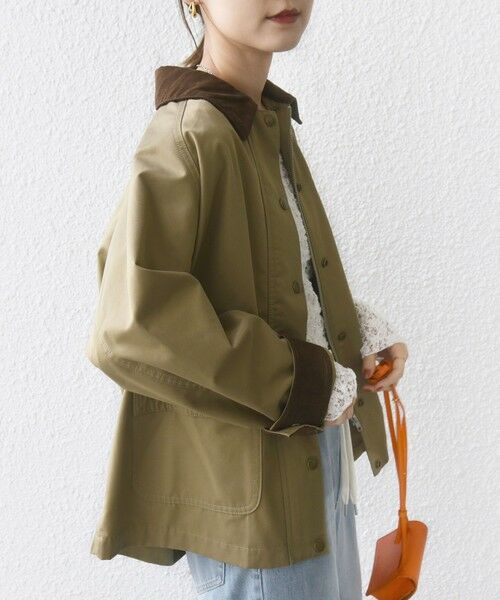 SHIPS / シップス その他アウター | 〈洗濯機可能〉テント シルエット ワーク ジャケット | 詳細23