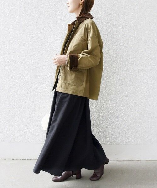 SHIPS / シップス その他アウター | 〈洗濯機可能〉テント シルエット ワーク ジャケット | 詳細28